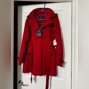 BNWT RED COAT SIZE XL